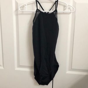 Dance bodysuit open back